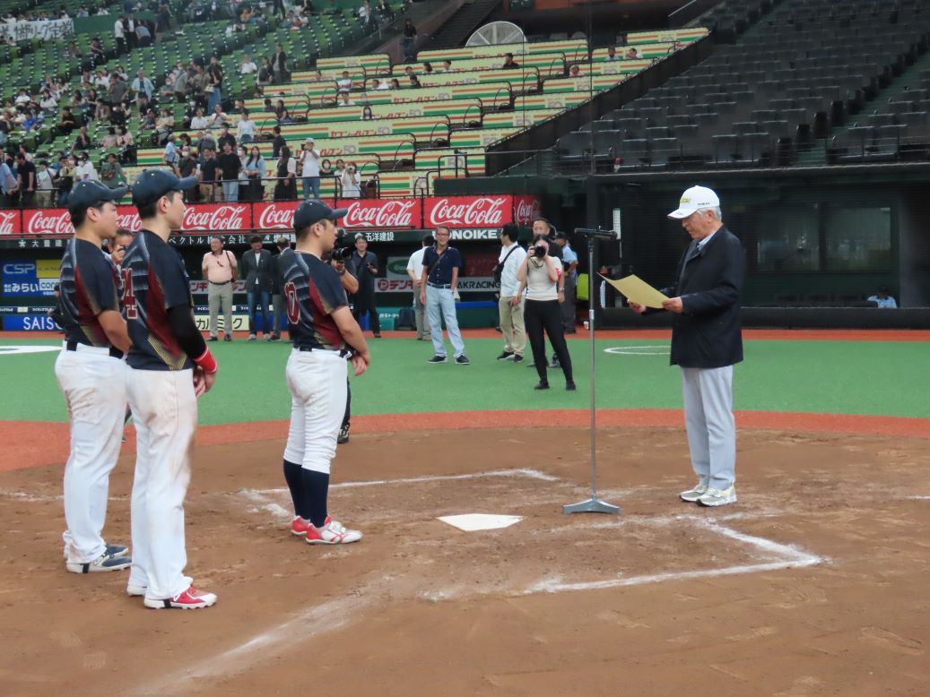 野球大会写真